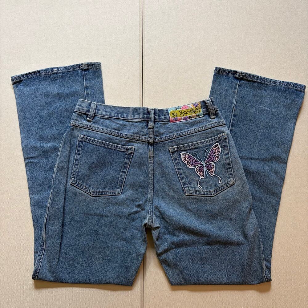 VINTAGE Y2K 90'S NO EXCUSES DENIM FLARE JEANS